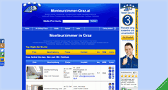 Desktop Screenshot of monteurzimmer-graz.at