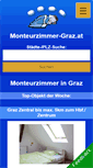 Mobile Screenshot of monteurzimmer-graz.at
